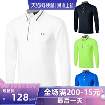 2021 Spring Summer GOLF Clothing Mens Lapel Outdoor Quick Dry Breathable Leisure Sports GOLF Long Sleeve T-shirt