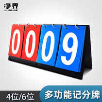 Basketball scoreboard scoreboard scoreboard flip card game flip scorer board table tennis count score card
