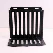 Supermarket fruit guardrail special fruit and vegetable baffle fence Yonghui shelf head Display plastic edge baffle Black