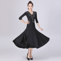 Brand Dan Bo Luo womens new summer modern dance dress national standard dance dress competition performance ballroom dance dress