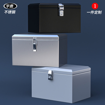 Stainless steel box takeaway motorcycle electric vehicle trunk universal tail box extra large electric battery car toolbox