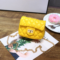 Korean childrens bag shoulder shoulder bag girl fashion Princess chain mini sachet girl bag