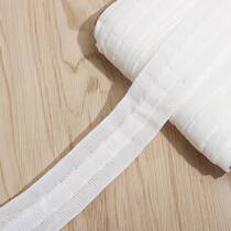 2 5cm wide curtain cloth with narrow Korean type thickening curtain hook accessories with white S hook strip