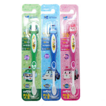 South Korea imported me Ke Ai deformed police car Purley POLI childrens toothbrush 2 years old-12 years old