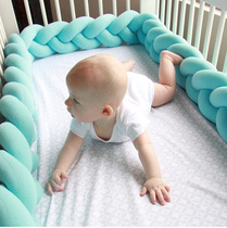 INS wind childrens room knotted bed around baby anti-collision fence hand woven baby bed by home decoration