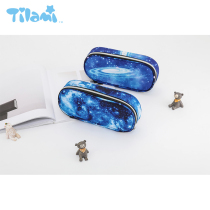 American TILAMI personalized large-capacity pencil case original design primary and secondary school students stationery multi-function storage pencil case