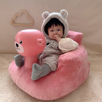Infant sofa baby learning sitting artifact child inflatable multifunctional seat dining chair bathing stool anti-drop training Chair