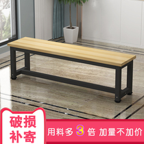 Simple bench bench bench bench shoe shop shoe change bench shop rest bench low bench iron wooden household bench