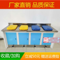 Hospital 304 stainless steel cabinet classified trash tank hospital disposal room trash tank disposal unit sewage disposal table