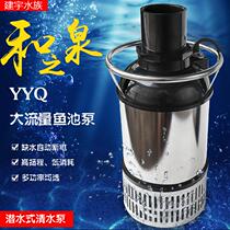 Promotion of Japan (and Quanzhou) and Sesame Springs YYQ50 300800 W Fish Pool Large Flow Cycle submersible pumps Automatic