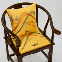 Latex cushion custom mahogany solid wood sofa cushion custom thick Chinese cushion chair cushion custom butt cushion