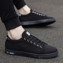 2022 Spring new 100 Lap Canvas Mens Shoes Work Full Black Lao Shoes Men Sports Casual Boomer Shoes