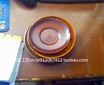 Mongolian tableware eating dishes edible wooden dishes solid wood dishes large and medium-size batches of tableware Wood eating dishes