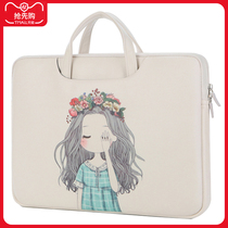 Suitable for Lenovo xiaoxin air13 computer bag female 13 3 inch Apple notebook macbookpro handbag 15 6 inch Asus Huawei matebook14