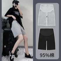 Pregnant womens shorts summer thin section loose casual sports pants spring and summer outerwear bottoming five-point pants pregnant women summer clothes