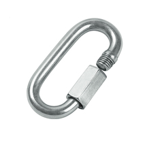 304 Stainless Steel Mellon Long Runway Lock Quick Connection Ring Safety Buckle Mountaineering Buckle Sandbag Swing-Swings Chair Hook
