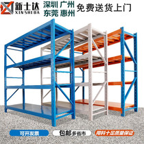 Shelf Warehouse Warehousing Home Detached Shelving Shelf Storage Show Shelf Multifunctional Adjustment Combined Multilayer Iron Frame Sub
