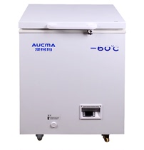 Qingdao Aucma DW-60W108 medical cryogenic refrigerator storage box-60℃horizontal freezer freezer