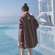 sandro bassa early autumn suit jacket female design sense niche 2021 new casual versatile suit tide
