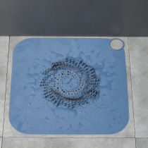 Toilet bathroom floor drain pad silicone anti-blocking floor drain hair filter hair filter hair anti-blocking artifact