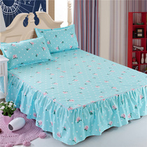 Bedspread bed skirt bed cover 2021 new 2020 single piece dustproof single piece with skirt bed sheet bed sheet three-piece set