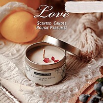 Cherry blossom scented candle essential oil flower fragrance travel outfit bedroom creative exquisite wedding companion hand gift 70g