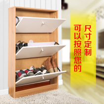 Can be customized 17 24 ultra-thin dump shoe cabinet simple modern storage foyer environmental protection large capacity