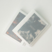 Slot pocket register 3 inch 65 inch large capacity patch bill invoice note favorites transparent insert album postcard small card album couple A6 star Photo Book Book