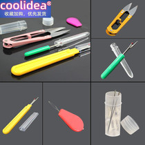 coolidea wire cutter cutting knife cross stitch knife cross stitch cutting tool large wire removal scissors thread removal needle