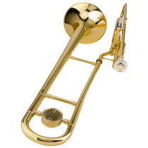 New key button trombone instrument March tenor trombone trombone flat B pull Tube performance test