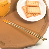 Cocktail Bars Stainless Steel Spoon Ice More Coffee Mixing Rod Stainless Steel Decorative Bar Cold Drinking Mixing Spoon