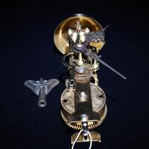 Wall clock watch core mechanical pure copper old five-tone movement sound Reed antique clock movement seat clock movement imported