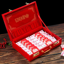 Dowry box wedding box bride box red gift box wedding suitcase dowry box gift box money box gift box