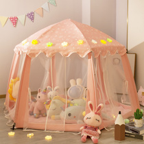 Children Tent Indoor Home Little Girl Fully Automatic Folding Hexagon Game House Baby Princess Breathable Anti Mosquito Net
