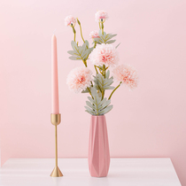 Simulation flower fake flower Dandelion indoor home living room dining table decoration plastic dried flower silk flower set ornaments