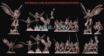 Twin Raven September 2020 war chess board game 3D printing model stl hand-made high-precision material file