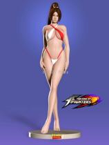 The King of fighters do not know fire dance bikini 3D printing model data stl hand-made high-precision material file