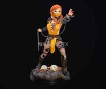 Frozen Princess Anna Scorpion Double front page 3D printing model stl hand-made high-precision material file