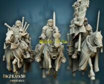 Highland January 2021 war chess board game 3D printing model stl hand-made high-precision material file