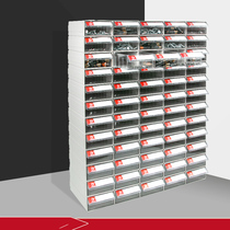 Mingfeng thickened modular component box Drawer type parts cabinet Plastic box Building block classification storage box Toolbox
