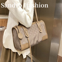 2021 New Boston Womens Bag Hand bag Fashion Joker Large Capacity Nylon Lightweight Shoulder Bag Big Bag Mobile Phone