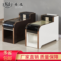 Foot Bath Tea Table Cabinet Foot Therapy Tea Table Economy Type Sauna Washing Foot Shop Beauty Massage Sofa Small Tea Table Cabinet