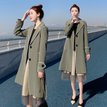 Wind Clothes Great Clothes Spring Autumn Season Womens Clothing 2022 New Medium Long Style Small Sub High-end Temperament Lady Jacket