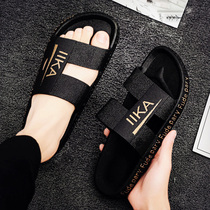 Slippers male outwear 2022 New personality trendy Han version non-slip sandals mens beach shoes sandals mens summer