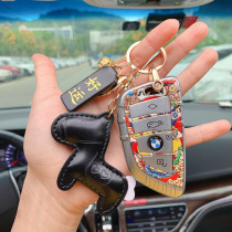 Suitable for BMW 5 series key set X1X3X5x6 blade new 3 series 1 series 7 series 320li female 530li shell buckle