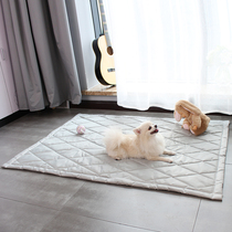 Dog Mat All Season Dogs Sleeping Mat Pets Ground Mat Sleeping With Nest Dog Cage Cats Exclusive for biting Summer Dog Wont stick to Mao