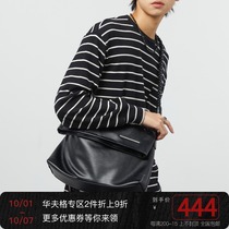 OPICLOTH Optic 21AW Woven Taped Leather messenger bag