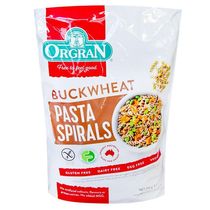 Orran Buckwheat Spirals Gluten Free Australian Crown Buckwheat spaghetti
