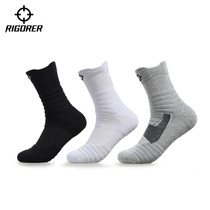 Quasi-socks Mens socks sports socks mid-tube high-top professional practical basketball training socks thickened low-top elite socks