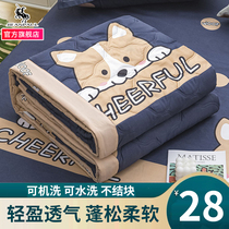 Air conditioning is washable by summer and cold by students Dormitory Cold Sensation Quilt Pure Cotton Full Cotton Summer Quilt by Chunqiu